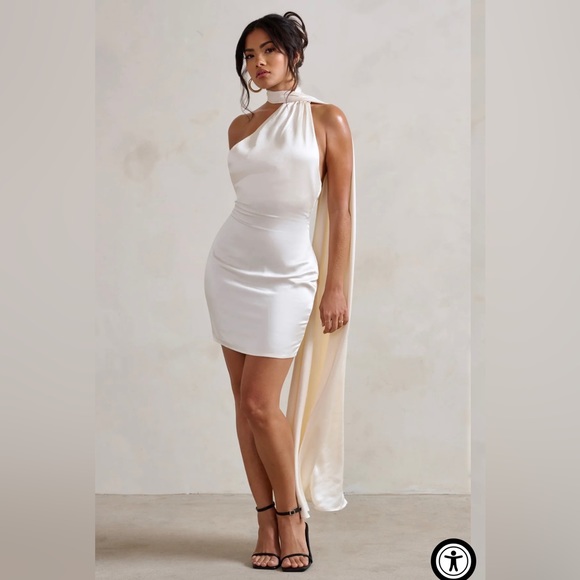 Backless white dress. All tags still on. Bridal Shower, reception, bachelorette! - Picture 3 of 4